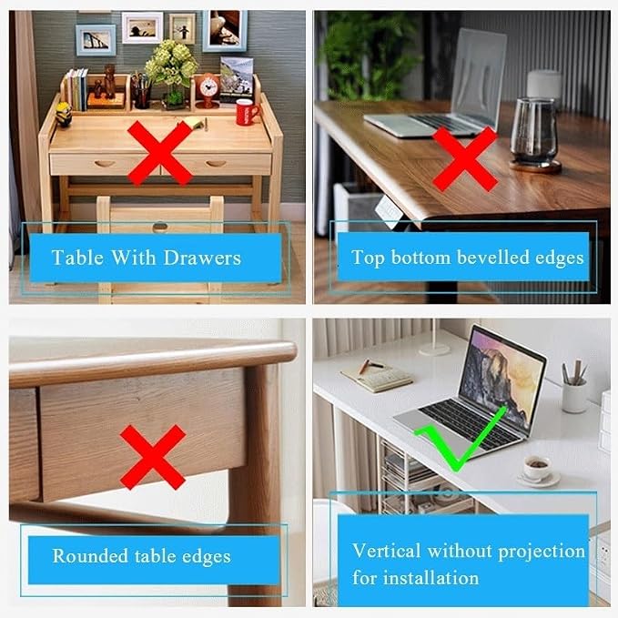 Ergonomics Desk Extender Tray Wooden Desk Extender, Large Size Foldable Keyboard Drawer Tray Can Be Used As Armrests Shelves Desktop Extensions for Home and Office(70 * 20cm)