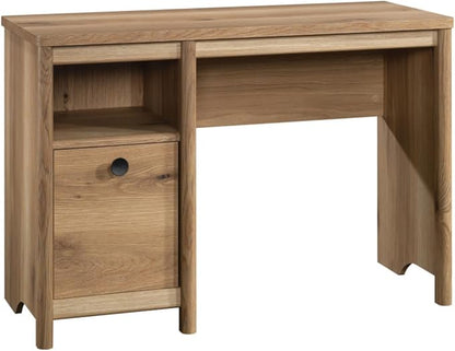 Hassyee Minimalist Design Home Office Computer Desk with Discreet Storage Compartment, Durable Construction Writing Table, Quick and Simple Assembly
