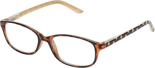 Select-A-Vision womens Victoria Klein 9082 Brown Reading Glasses, Brown, 33 mm US