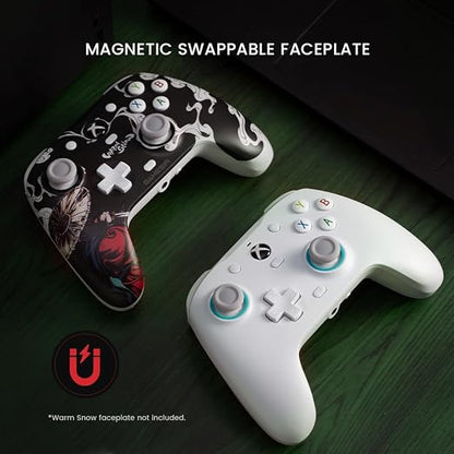 GameSir G7 SE Wired Controller for Xbox Series X|S, Xbox One & Windows 10/11, Plug and Play Gaming Gamepad with Hall Effect Joysticks/Hall Trigger, 3.5mm Audio Jack (White)