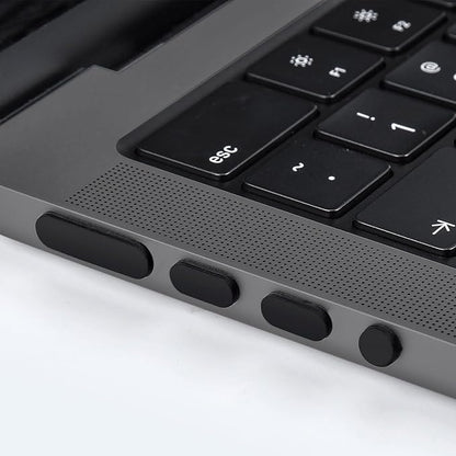 7PCS Dust Cover Port Plugs Accessories for 2026-2022 MacBook Air 13 15.3 inch M5 M4 M3 M2 M1 / MacBook Pro 14" 16" M5 M4 M3 M2 M1 Pro/Max & 2PCS Webcam Cover Slide