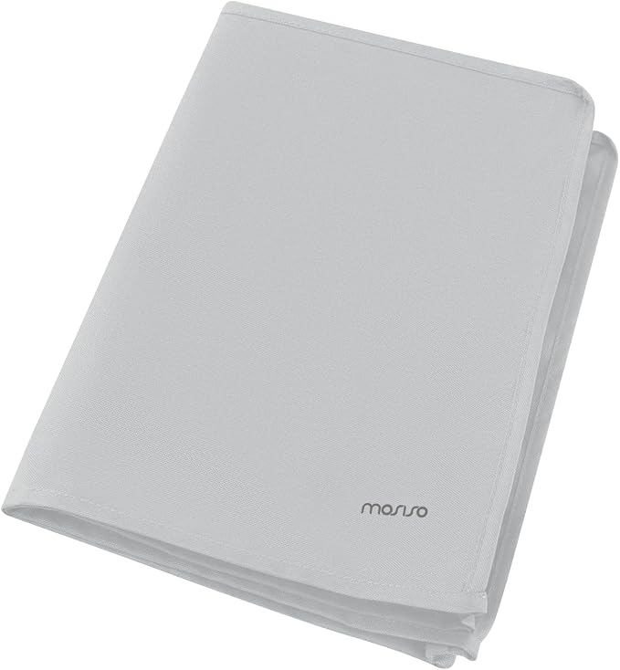 MOSISO Monitor Dust Cover 26, 27, 28, 29 inch Anti-Static Dustproof LCD/LED/HD Panel Case Computer Screen Protective Sleeve Compatible with iMac 27 inch, 26-29 inch PC, Desktop and TV, Gray
