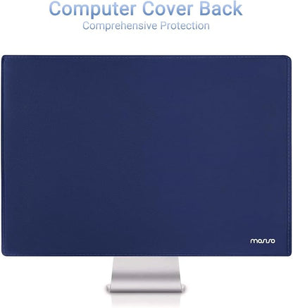 MOSISO Monitor Dust Cover 26, 27, 28, 29 inch Anti-Static Dustproof LCD/LED/HD Panel Case Computer Screen Protective Sleeve Compatible with iMac 27 inch, 26-29 inch PC, Desktop and TV, Royal Blue