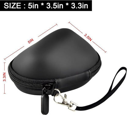 ANKHOH Case for Logitech Lift Vertical Ergonomic Mouse, Hard EVA Storage Box for Logi Wireless Bluetooth Upright Device, Travel Carrying Bag Accessories for Office (Bag Only, Black)