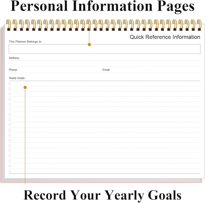 Weekly Productivity Dashboard - 8.5" x 11" Dashboard Desk Notepad Has 6 Focus Areas to List Tasks for Goals, Projects, Clients, Academic or Meal-Organize Your Daily Work Efficiently, 54 Weeks, Light Pink