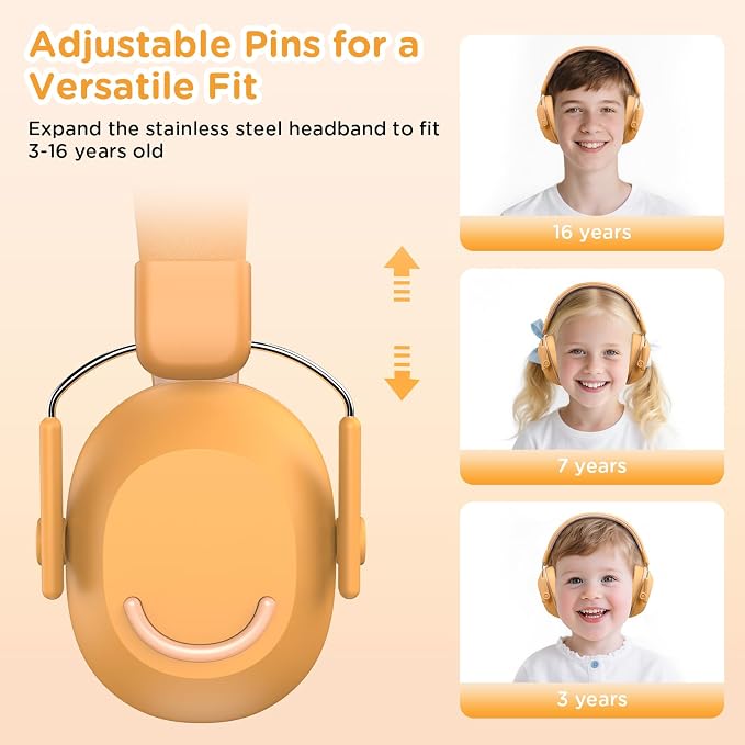 Link Dream Ear Protection Ear Muffs for Kids Toddler Noise Cancelling Reduction SNR 30dB for Show, Concert, Events, Fireworks