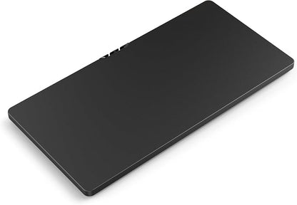 Marsail Whole Piece 48"x24" Desktop 0.6" Thickness, Rectangular Black Board for Electric Standing Desk