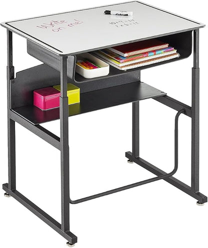 Safco Alphabetter Desk, 28" x 20", Dry Erase Classroom and Home School Desk