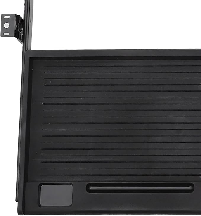Desk Drawer Keyboard Tray Keyboard Drawer Under Desk Ergonomic Sliding Keyboard Shelf Pull Out Keyboard Tray for Office Home, Black