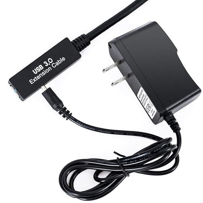25Feet Active USB 3.0 extension cable,Long USB Extension Cord A-Male A-Female,With Expansion Chipset Signal Boosters, Compatible With Oculus Quest 3,VR, Xbox, PS4, Webcam,etc.