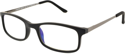 Foster Grant mens Kramer E.readers™ Reading Glasses Rectangular Blue Light Filtering Glasses