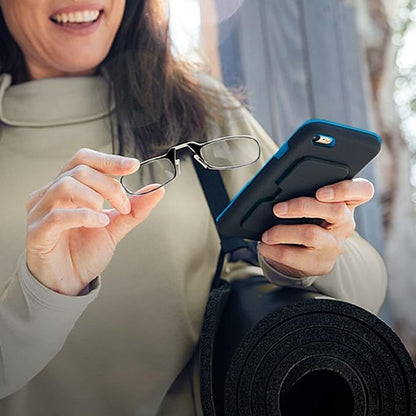 ThinOptics Fortify iPhone Case + Rectangular Reading Glasses