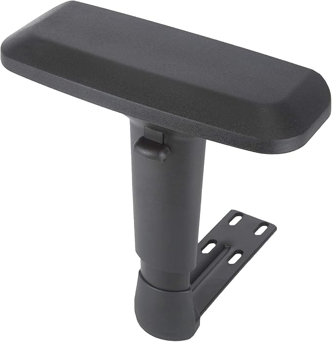 Replacement Adjustable Arms Armrest Pair Upright Bracket with Pads Fits Most Gaming Chairs (4D)