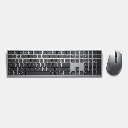 Dell Premium Wireless Keyboard and Mouse - KM720 - USB wireless receiver, 12 programmable keys of F1-F12, Mouse Buttons Qty 7, DPI. 1000, 1600 (default), 2400, 4000, Advanced Exchange Service - 1 year