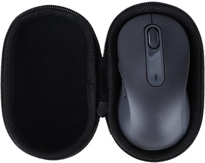 Lebakort Storage Case Compatible with Logitech Signature M650 L / M550 L Full Size Mouse (Black Case)