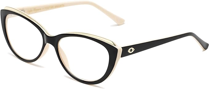 Foster Grant womens Sofia Blue Light Multi Focus™ Reading Glasses Cat-Eye Reading Glasses