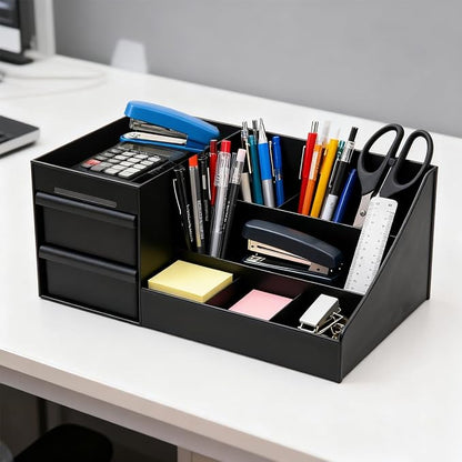 Black Cologne Organizer for Men,Large Perfume Stand Holder with Drawers,Cologne Stand,Shelves for Perfumes,Organizador de Perfumes,Dresser Organizer Countertop for Mens Bathroom & Bedroom Storage