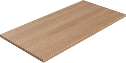 Universal Solid One-Piece Wood Table Top, 55"x20"x1" Workbench Top - Rectangular Particle Board for Standing Desk, Home Office Desk Countertop DlY, Washer Dryer, Coffee, Bar Tabletop