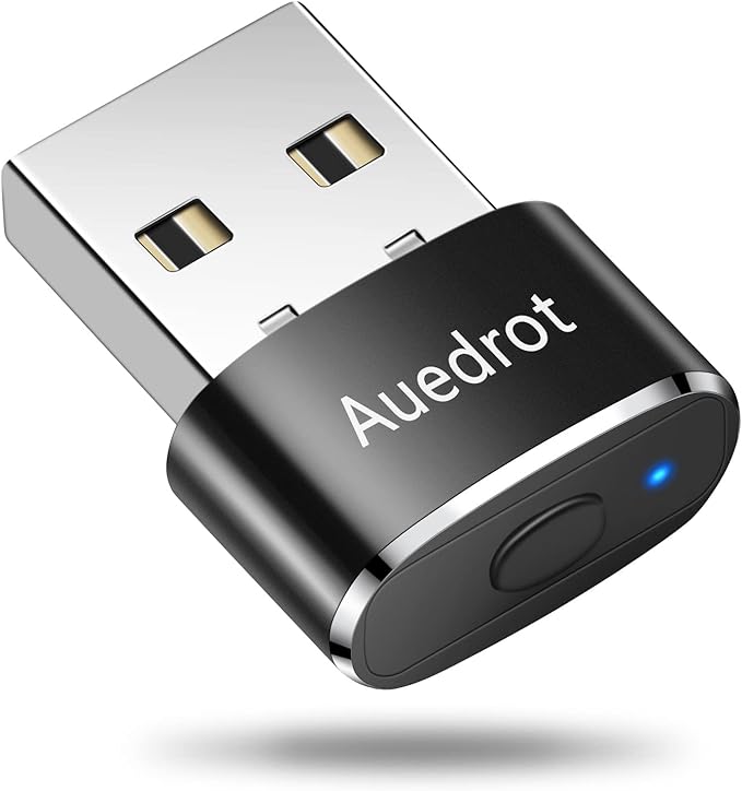 AUEDROT Mouse Jiggler Undetectable Mouse Jiggers USB Mouse Mover with Switch Button, Automatic Mouse Wiggler with 2 Jiggle Modes, Mouse Mover Device, Plug & Play, Keep Computer/Laptop Awake, Black