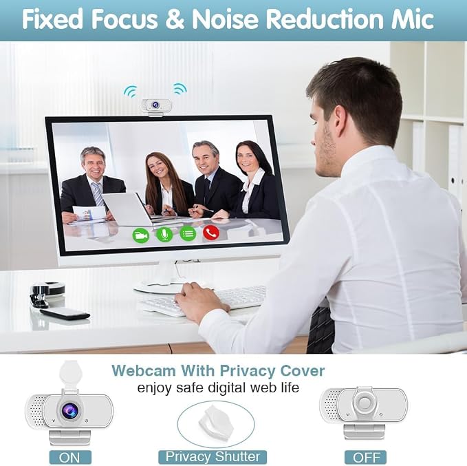 usb c webcam 1080P Webcam,Live Streaming Web Camera with Stereo Microphone, Desktop or Laptop USB Web 110 Degree View Angle, HD Web cam for Switch 2,Video Calling, Recording, Conferencing, Gaming