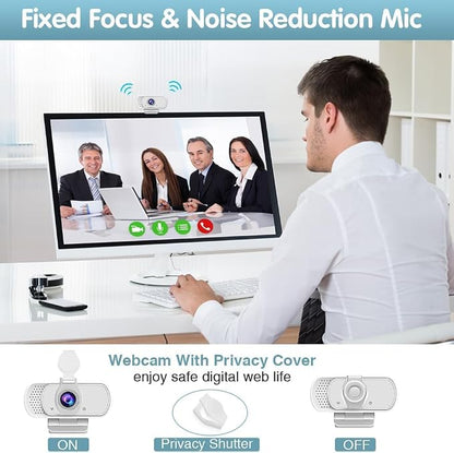 usb c webcam 1080P Webcam,Live Streaming Web Camera with Stereo Microphone, Desktop or Laptop USB Web 110 Degree View Angle, HD Web cam for Switch 2,Video Calling, Recording, Conferencing, Gaming