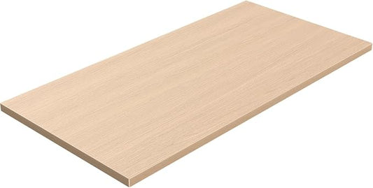 Universal Solid One-Piece Wood Table Top, 48"x30"x1" Workbench Top - Rectangular Particle Board for Standing Desk, Home Office Desk Countertop DlY, Washer Dryer, Coffee, Bar Tabletop