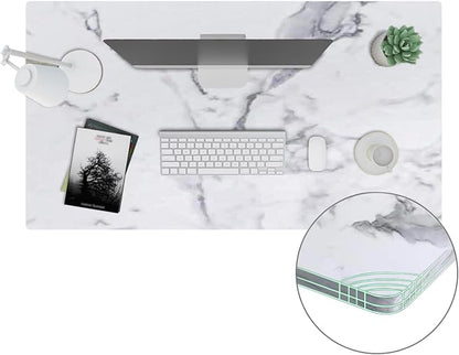 SANODESK Whole-Piece Particle Board Table Top for Standing Desk and Home Office Desk DIY, 48x30x1 Inch Marble Grey Desk Top