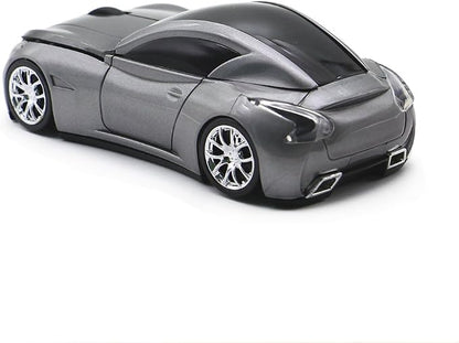 Ai5G Race Car Mouse Wireless Sports Car Shaped Mice 2.4Ghz with Led Headlight for PC Laptop