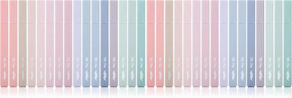 Mr. Pen- Aesthetic Highlighters, 16 pcs, Chisel Tip, Morandi Colors, No Bleed Bible Highlighter Pastel, Assorted Colors, Cute (Pack of 2)