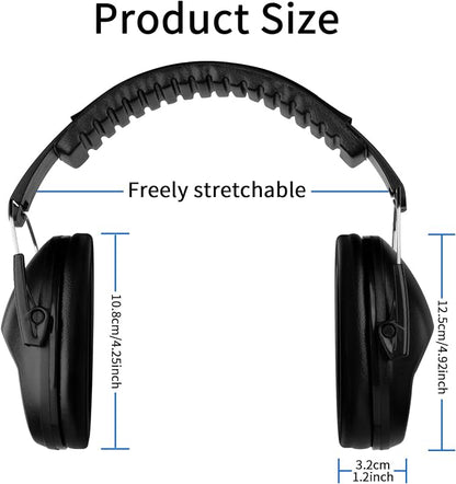 Protection Ear Muffs, Noise Reduction Safety Ear Muffs Shooting Earmuff NRR 20 dB Ear Defenders for Adults and Kids
