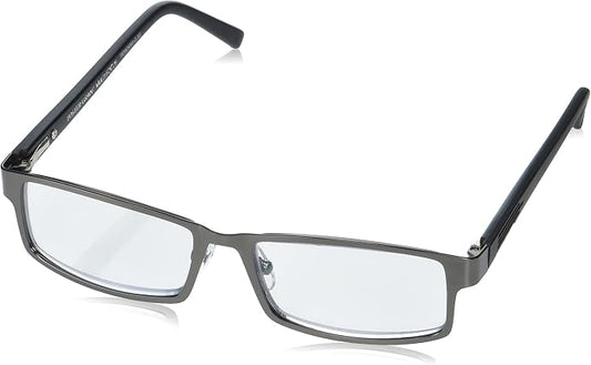 Foster Grant mens Sawyer Multifocus Reading Glasses Rectangular Reading Glasses
