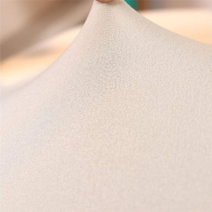Jinzio Computer Office Chair Cover - Split Protective & Stretchable Cloth Polyester Universal Desk Task Chair Chair Covers Stretch Rotating Chair Slipcover, Cream
