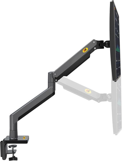 NB North Bayou Dual Monitor Arm Ultra Wide Full Motion Swivel Monitor Mount for 22''-32'' Monitors Load Capacity from 4.4 to 26.4lbs for Each Arm Height Adjustable Monitor Stand G35