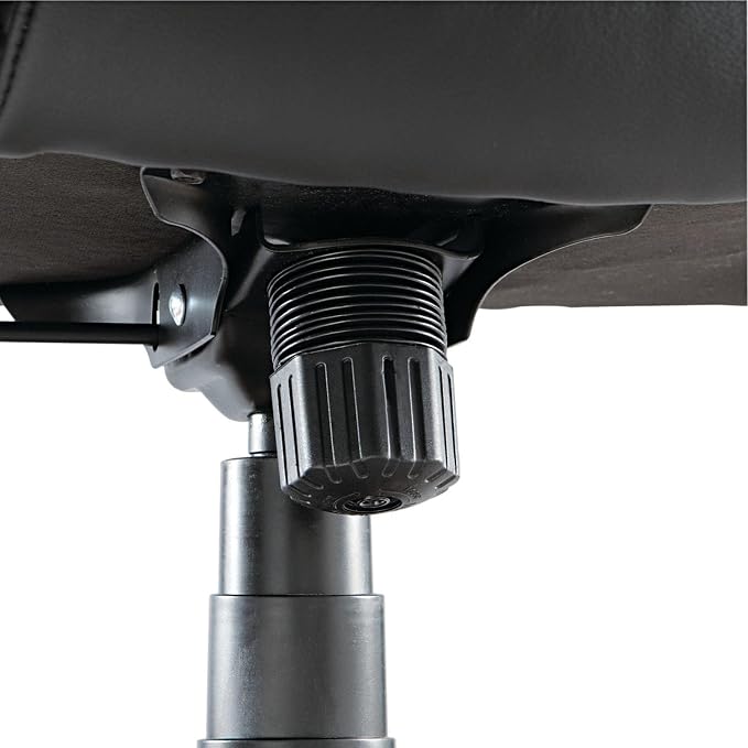 Alera Fraze Series High-Back Swivel/Tilt Chair, Black Leather