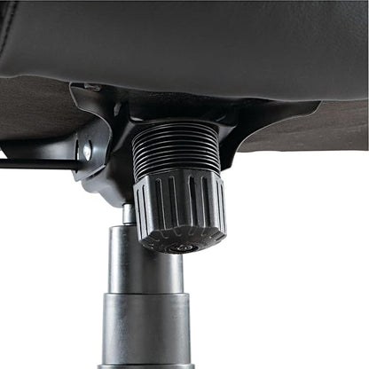 Alera Fraze Series High-Back Swivel/Tilt Chair, Black Leather