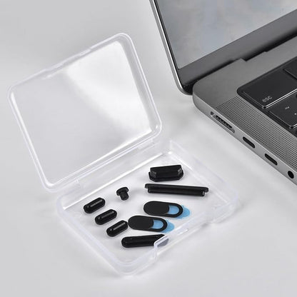 7PCS Dust Cover Port Plugs Accessories for 2026-2022 MacBook Air 13 15.3 inch M5 M4 M3 M2 M1 / MacBook Pro 14" 16" M5 M4 M3 M2 M1 Pro/Max & 2PCS Webcam Cover Slide