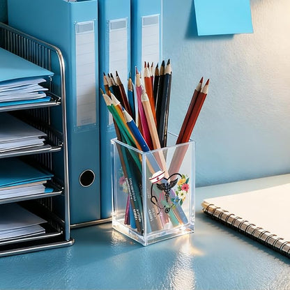 RN Acrylic Pencil Holder Cup, Floral Stethoscope Pen Holder for Women Nurse, Appreciation Thank You Gifts for Registered Nurse CAN MA, Nurse Week Decor RN Gifts, Nurse Day Present