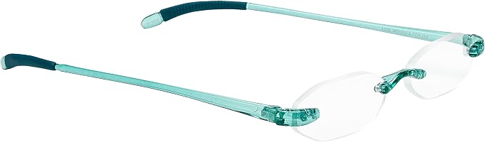 SAV Eyewear Unisex Flexi Lights Reading Glasses, 5000 Aqua Blue +1.75 Power