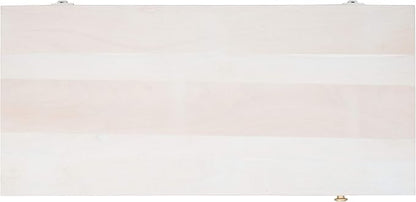 SAFAVIEH Home Office Collection Raveena White Wash and Brass 1-Drawer Hairpin Leg Desk