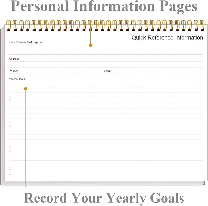 Weekly Productivity Planner - 8.5" x 11" Dashboard Desk Notepad Has 6 Focus Areas to List Tasks for Goals, Projects, Clients, Academic or Meal-Organize Your Daily Work Efficiently, 54 Weeks, Grey