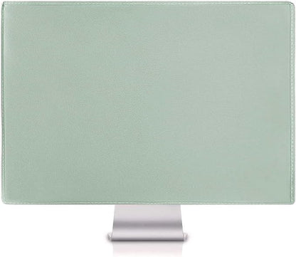 MOSISO Monitor Dust Cover 22, 23, 24, 25 inch Anti-Static Dustproof LCD/LED/HD Panel Case Computer Screen Protective Sleeve Compatible with iMac 24 inch, 22-25 inch PC, Desktop and TV, Antique Green