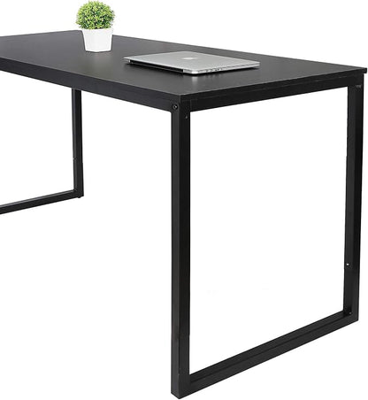 ZenStyle Computer Desk 47" Modern Sturdy Office Desk Computer Table PC Laptop Study Writing Desk for Home Office, Black