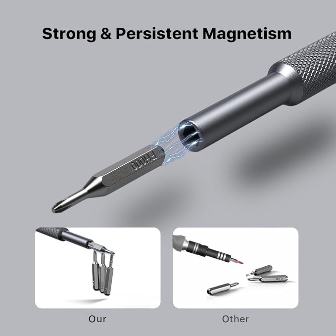 AXTH 29in1 Precision Screwdriver Set, [Bearing Steel] Small Repair Kit, PC Accessories, PS5 Cleaning Kit, Tool Sets for Men, Fit MacBook, Computer, Laptop, Watch, PS4, Xbox, Eyeglass, Console More