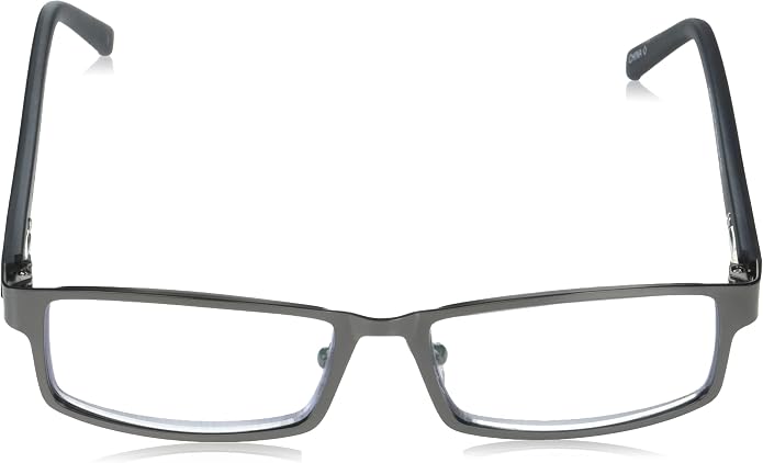 Foster Grant mens Sawyer Multifocus Reading Glasses Rectangular Reading Glasses