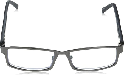 Foster Grant mens Sawyer Multifocus Reading Glasses Rectangular Reading Glasses