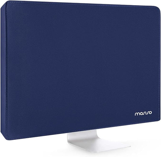 MOSISO Monitor Dust Cover 26, 27, 28, 29 inch Anti-Static Dustproof LCD/LED/HD Panel Case Computer Screen Protective Sleeve Compatible with iMac 27 inch, 26-29 inch PC, Desktop and TV, Royal Blue