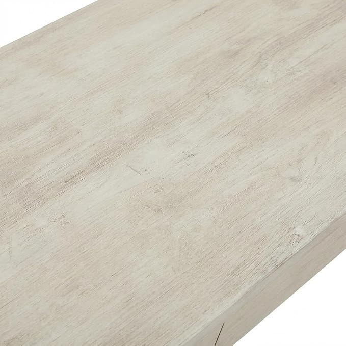 White Desk with Hutch, Stylish Workspace, Durable, Space-Saving, Ideal for Home and Professional Office Environments