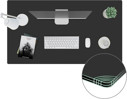 SANODESK Whole-Piece Particle Board Table Top for Standing Desk and Home Office Desk DIY, 48x24x1 Inch Black Desk Top