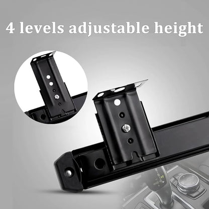 Under Desk Keyboard Tray Slide Out Height Adjustable 21/24/27x 10 Inch Pull Out Platform Computer Drawer Suitable for Office(D,54x27cm)