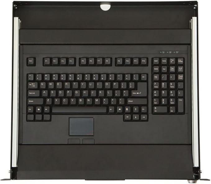 Kendall Howard 1U Rackmount 2-Post Keyboard Tray